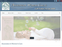 Tablet Screenshot of myobgyndoctor.com